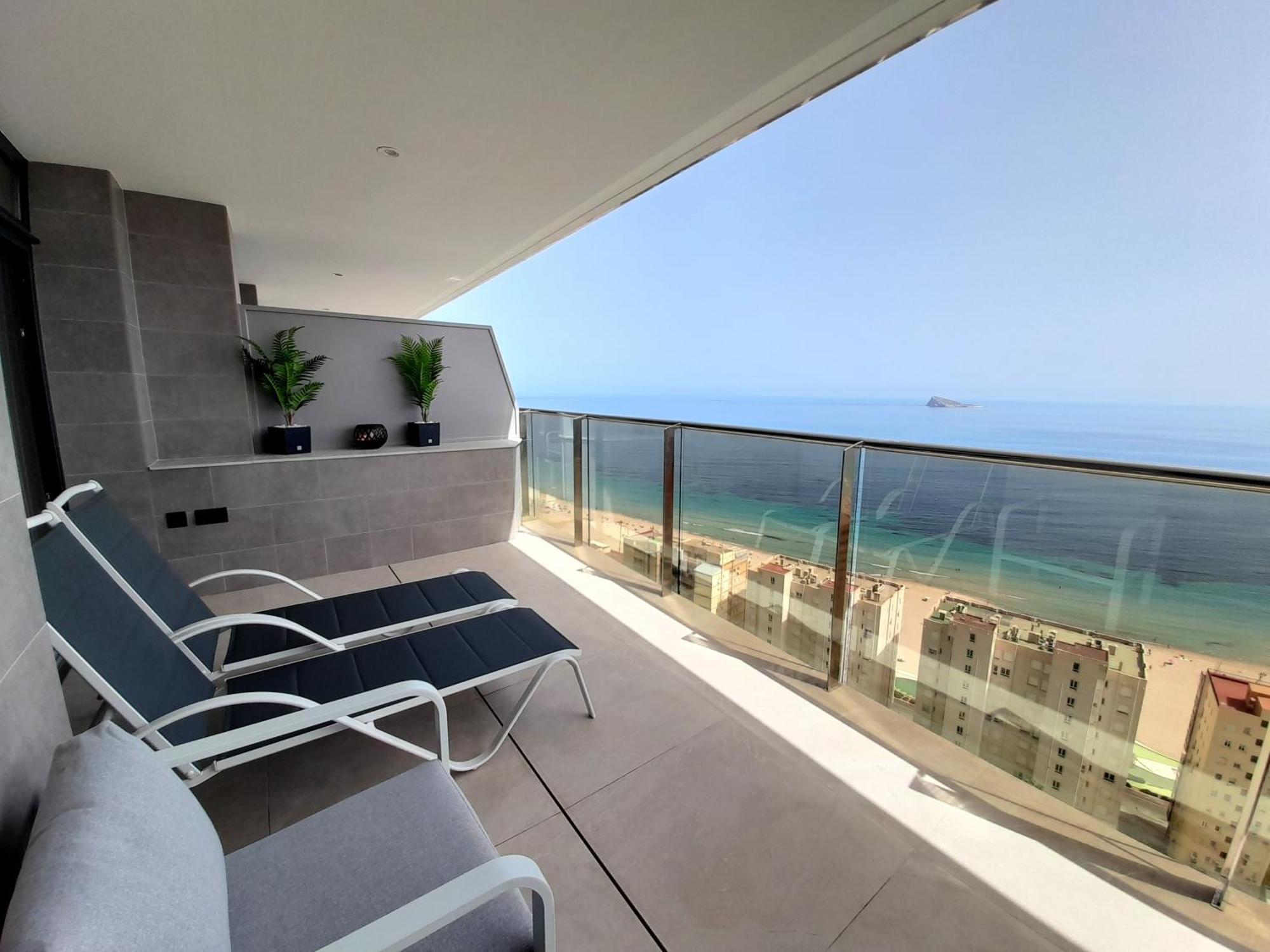 Sunset Cliffs Sea View Apartments 14 Floor Benidorm Exterior photo